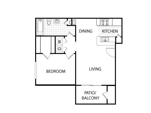 Floorplan - Coronado Apartments