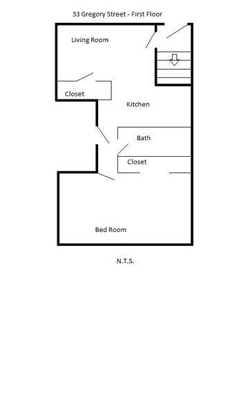 Apartment Layout - 53 Gregory St