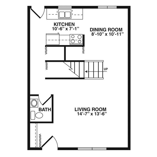 3BR/2BA - Sahlman Townhouses West