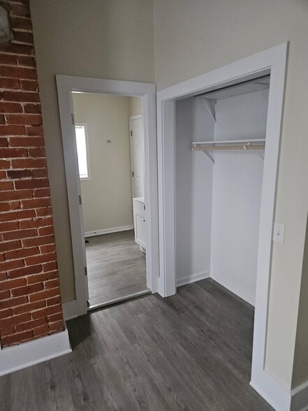 1st bedroom leading into bathroom . Large closet - 728 S 15th St