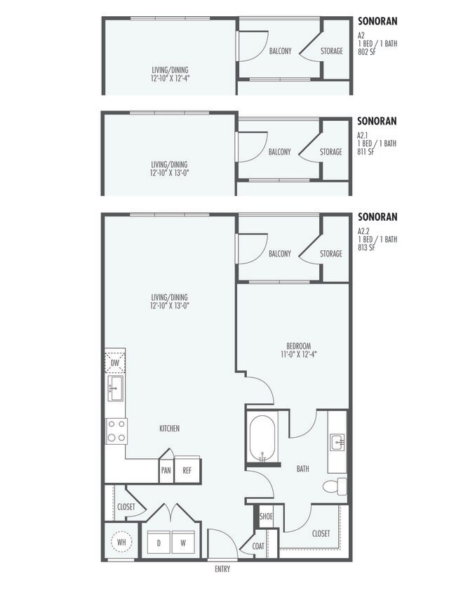 Floorplan - The Flats at SanTan