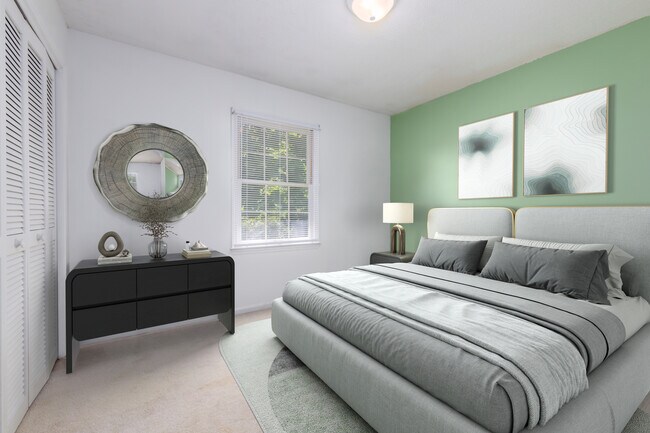 Bedroom 3 virtually staged - 1500 Brookdale Dr