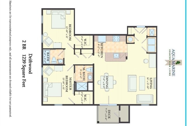 Floorplan - Aqua Marine Resort Style Living