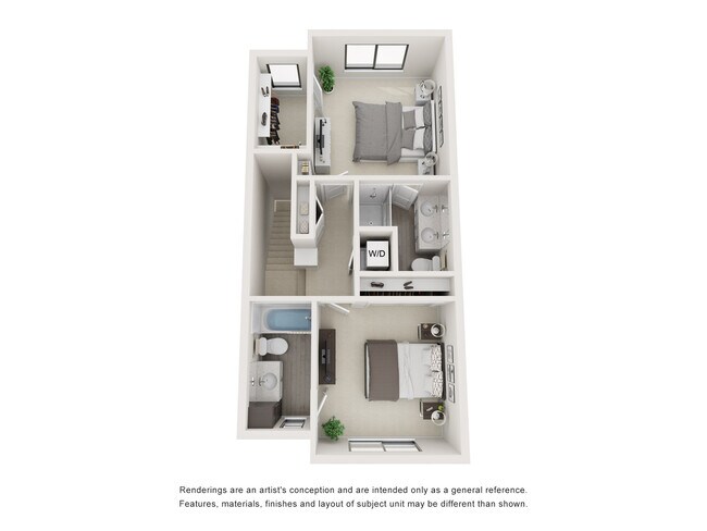 Floorplan - Maple Place Apartments