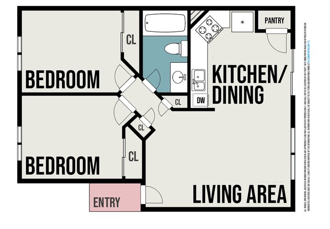 Floorplan - Hamilton Park Apartments