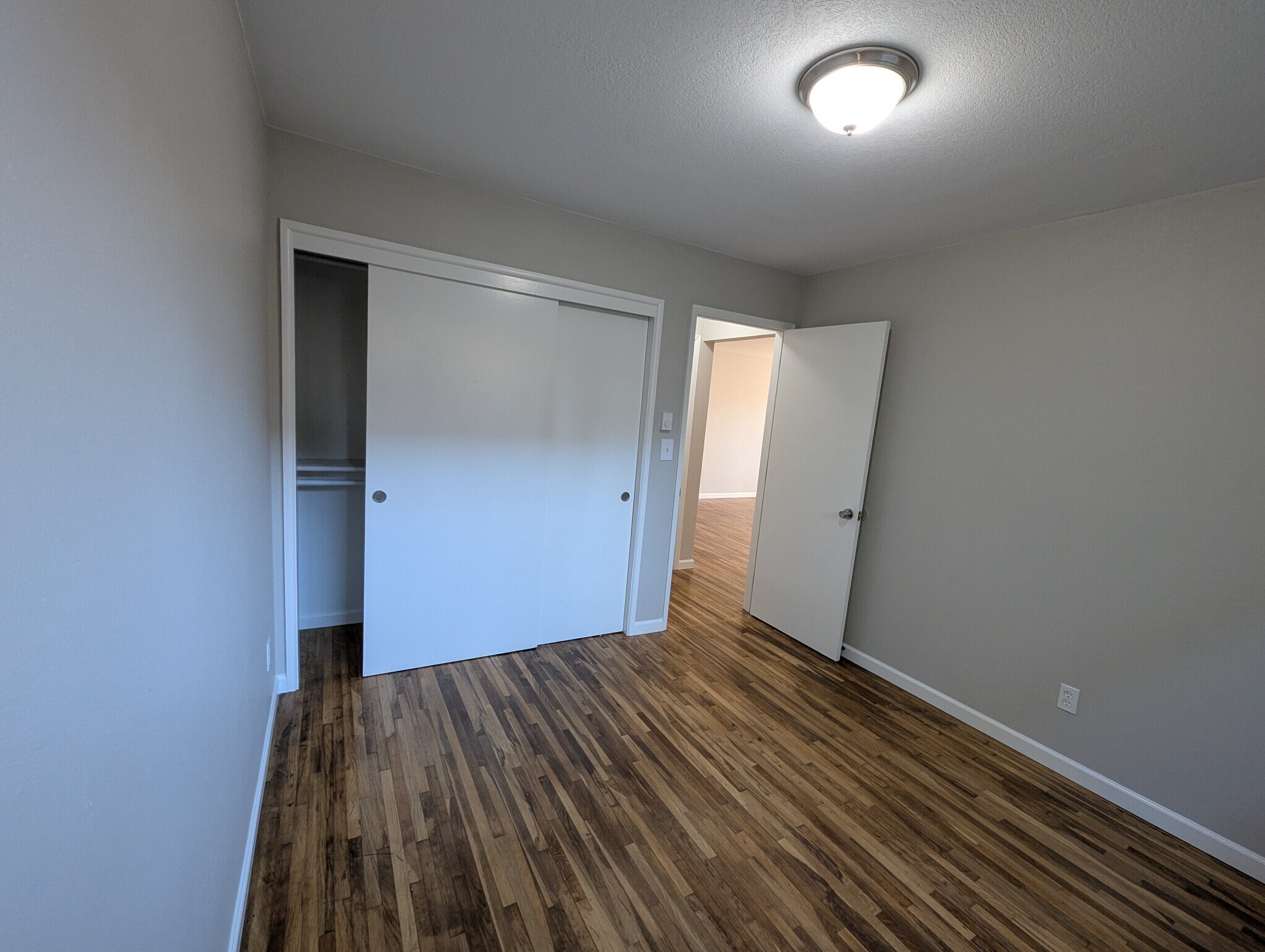 Large bedroom closets with double hanging bars - 1626 Southeast Lexington Street