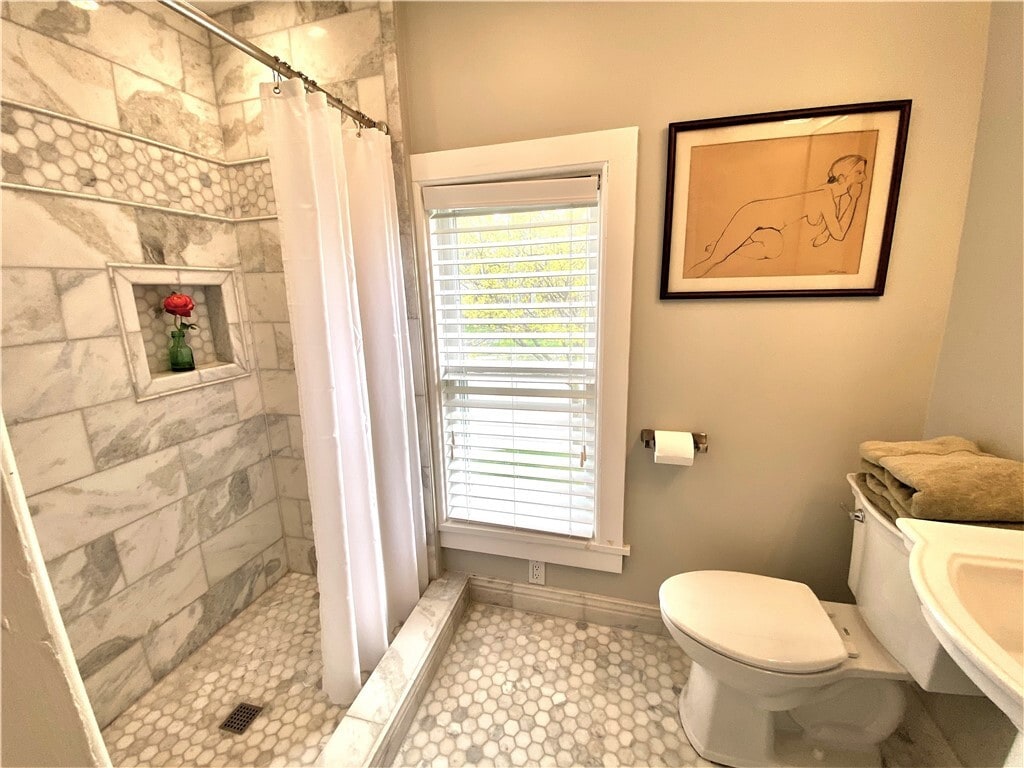 Upstairs bathroom with shower - 164 S Main St