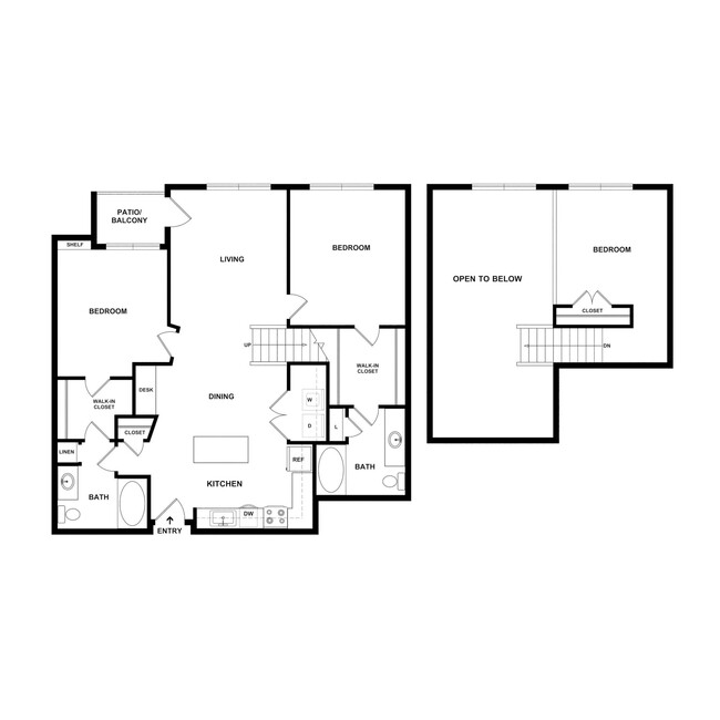 Floorplan - 7166 at Belmar