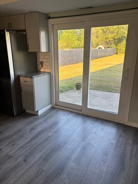Kitchen back door - 402 Granada Dr