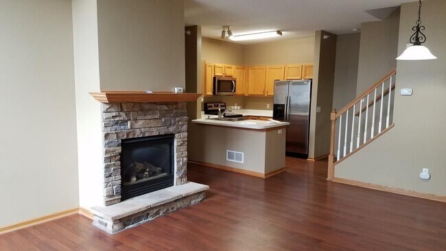 Living Room, Dining, Kitchen - 9445 Marshall Rd