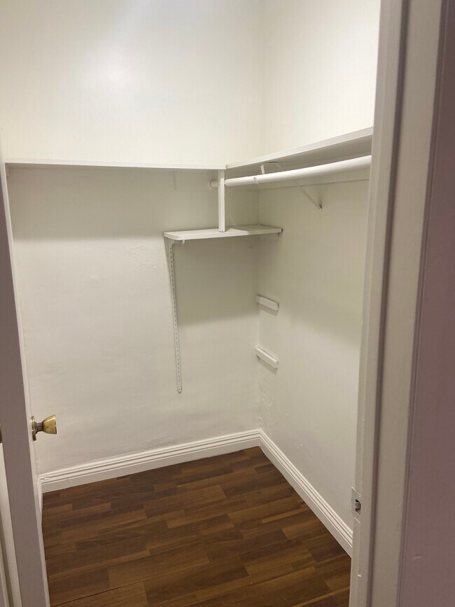 closet in 2nd master bedroom on 1st floor - 1547 Stanford St