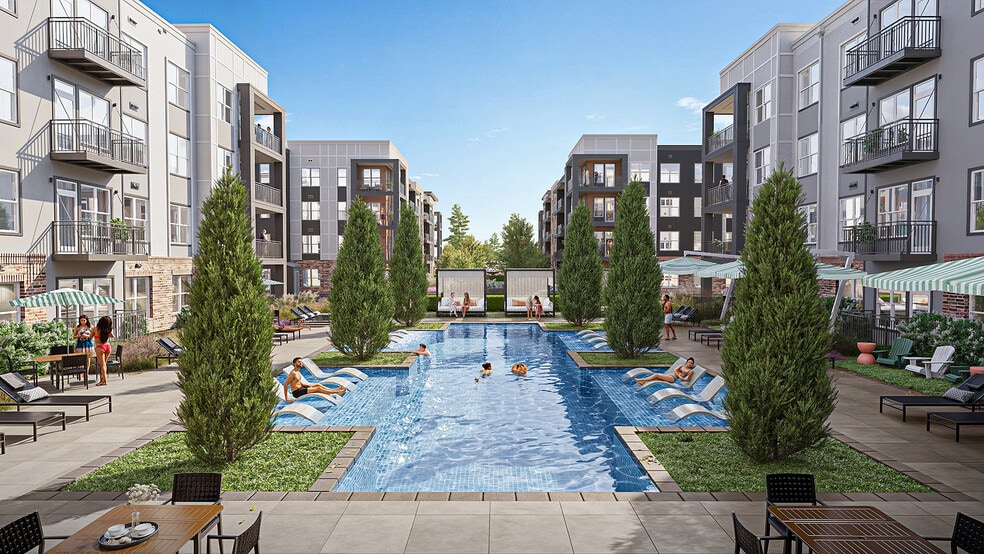 Enjoy sunny days relaxing by the resort-style pool - The Rowley