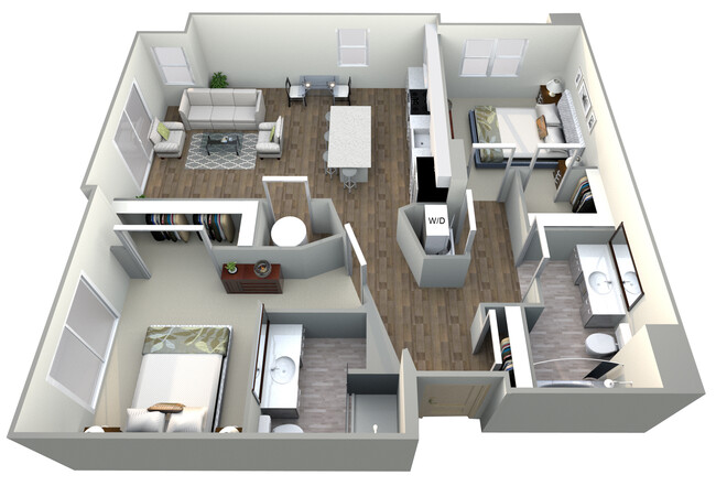 Floorplan - The Huntington