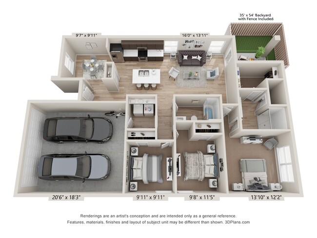 Floorplan - Amber Pines at Fosters Ridge