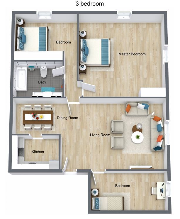 Floorplan - The Flats at Rutgers