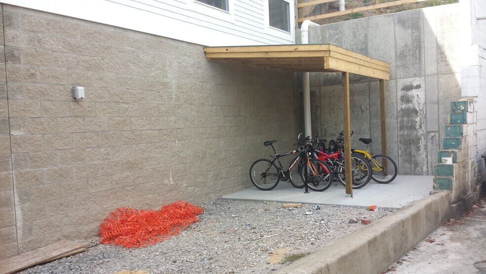 Covered bike rack! - 22 W Stimson Ave