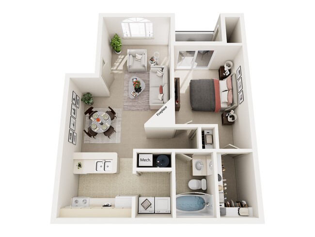Floorplan - Alvista Trailside Apartments