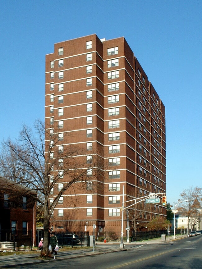 View from the southwest along Ocean Avenue - Salem Lafayette Urban Renewal L.P. Campus
