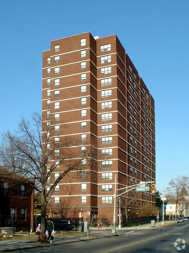 View from the southwest along Ocean Avenue - Salem Lafayette Urban Renewal L.P. Campus
