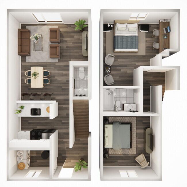 Floorplan - Royal Dutch Villas Apartments