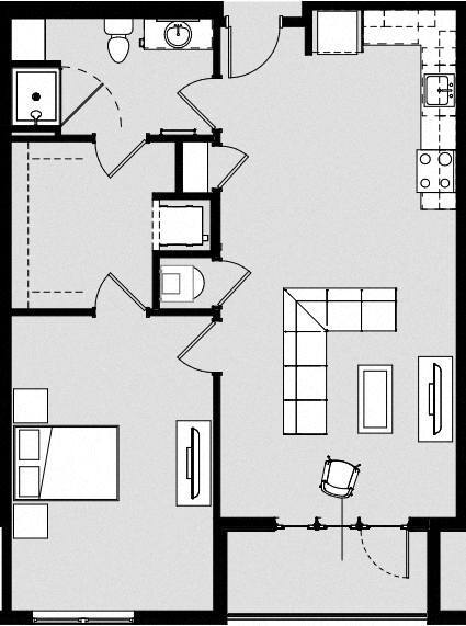 Floorplan - Harbor Side at Conwood Flats