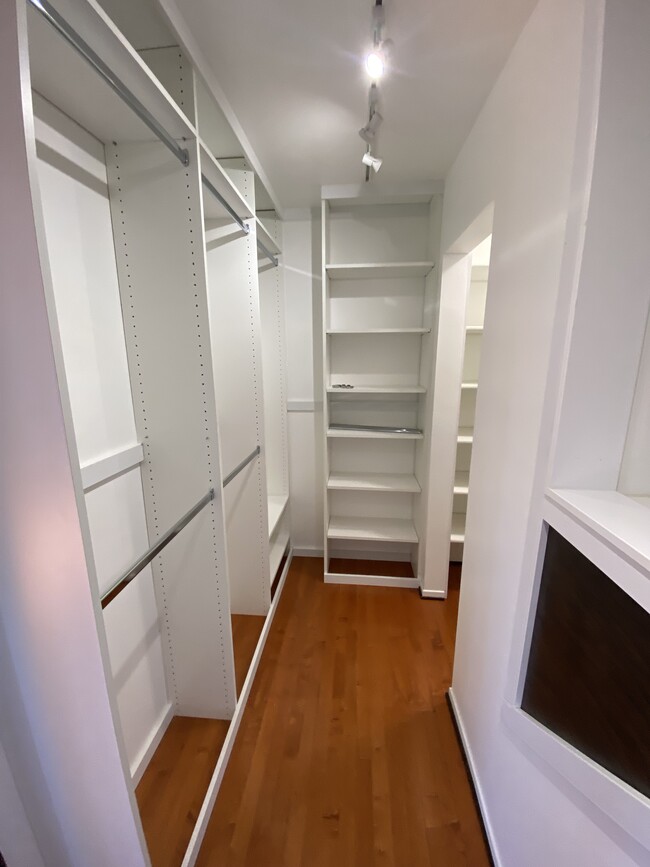 Walk-in closet for master bedroom - 7130 Stansbury Ave