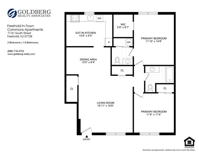 Floorplan - Freehold In-Town Commons