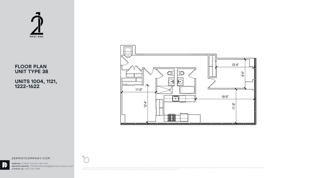 Floorplan - 21 West End Ave