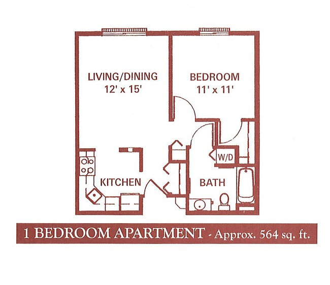 Floorplan - Covington Woods 55+ Living