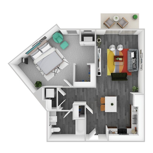 Floorplan - Parker Station Flats