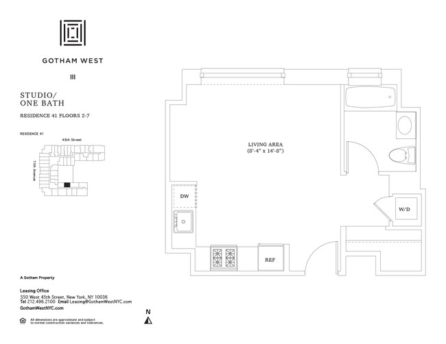 Floorplan - Gotham West