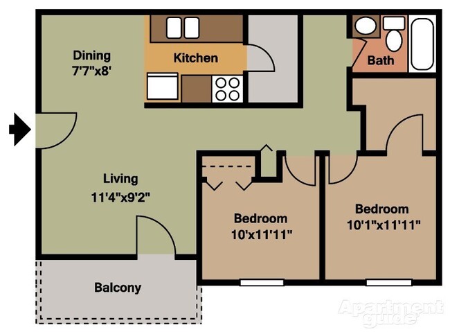 Interior Photo - Lida Lake Estates Apartments in Rochelle, IL