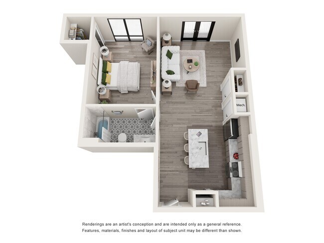 Floorplan - The Highrailer Apartments