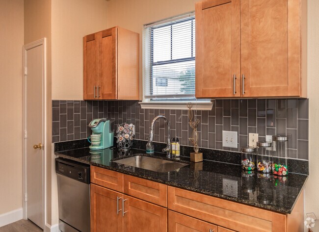 2BR, 2BA - 760SF Kitchen - The Foundry
