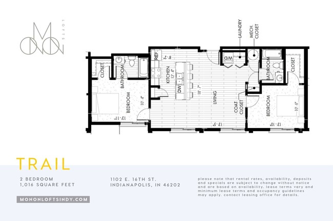 Floorplan - Monon Lofts