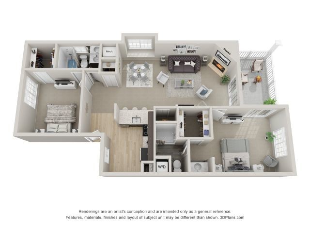 Floorplan - The Haven of Ann Arbor