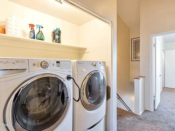 Washer and Dryer Upstairs - 18814 N 33rd Dr