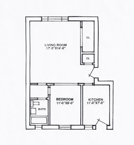 Floorplan - 1627-45 Ridge Ave.