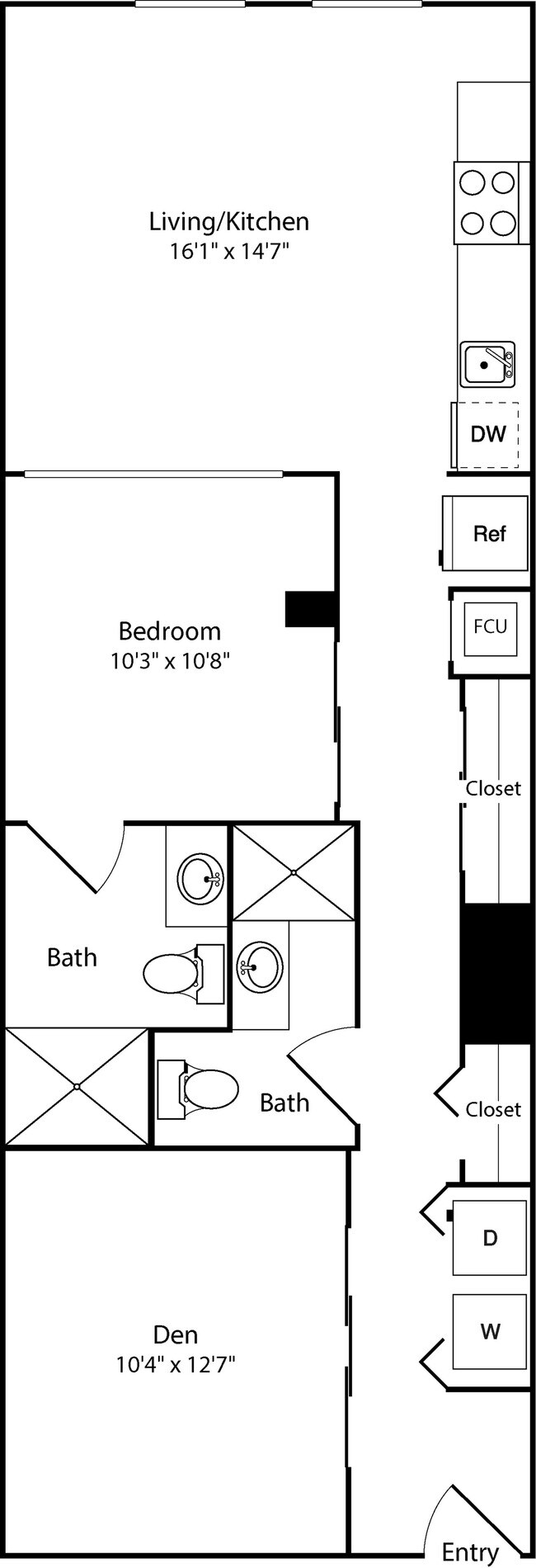 B1 Addison - Floorplan - Sterling Addison