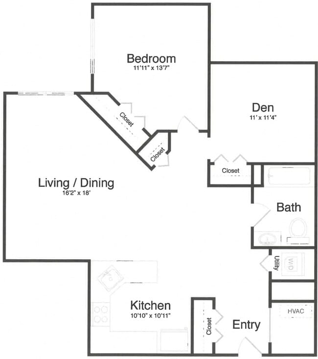 Floorplan - Courtyard at Jefferson