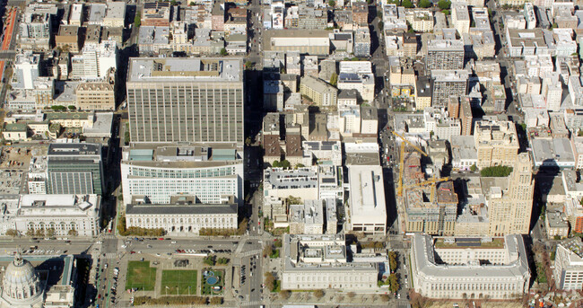 Aerial Photo - Larkin Street Apartments