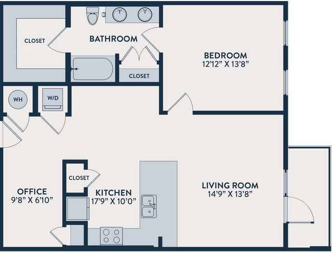 A7-One Bedroom One Bathroom - Infinity Midtown