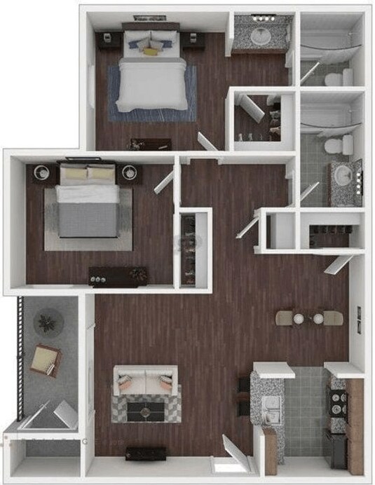 Floorplan - Asteria Apartment Homes
