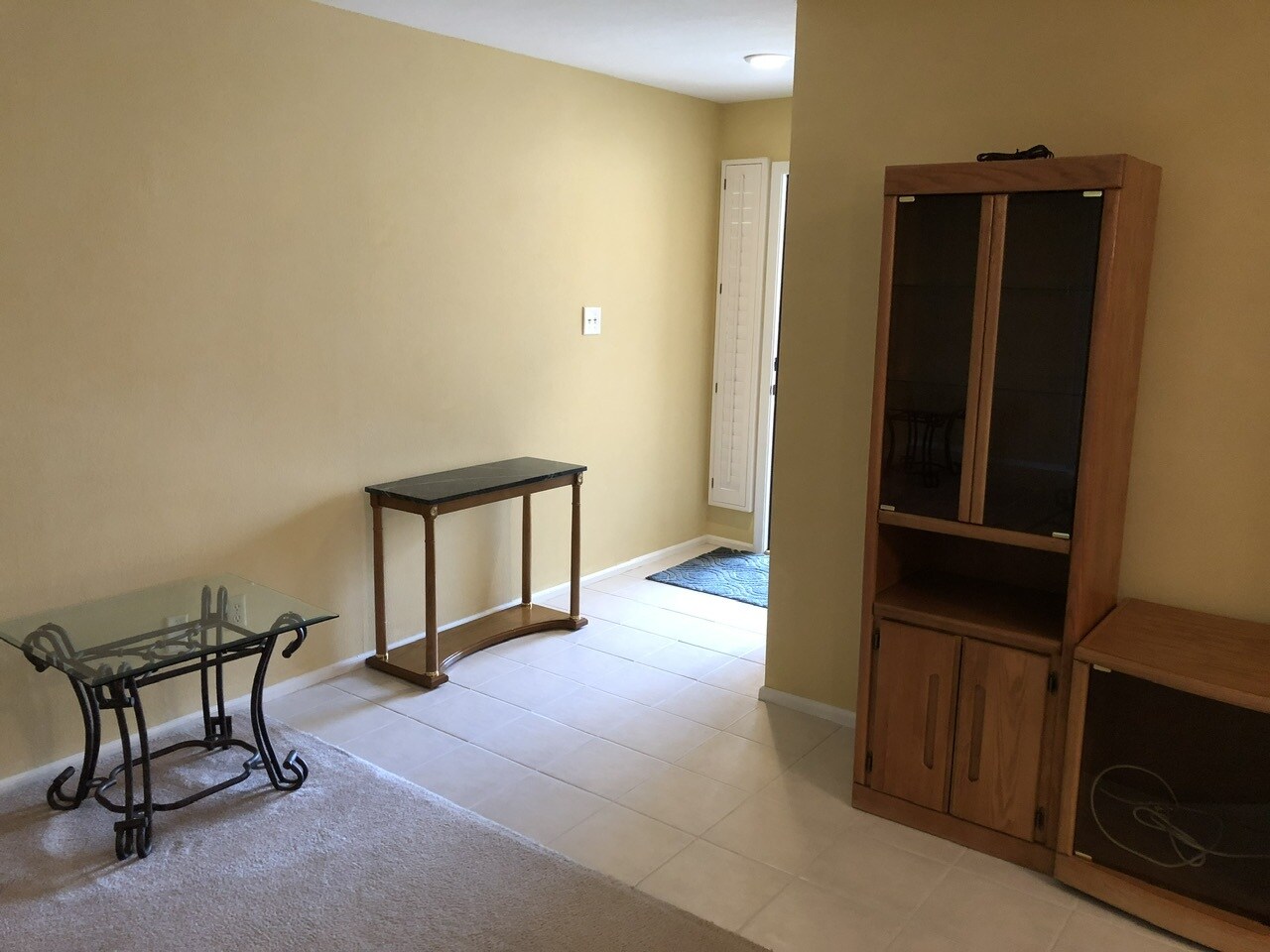 Entertainment center and tables not included. - 9340 N 92nd St