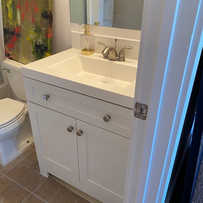 New Sink and Cabinet in Bathroom - 1125 N 7th Ave