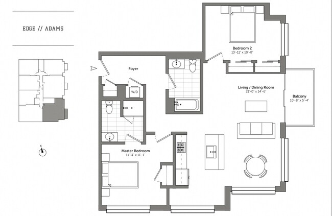 Floorplan - Edge Lofts