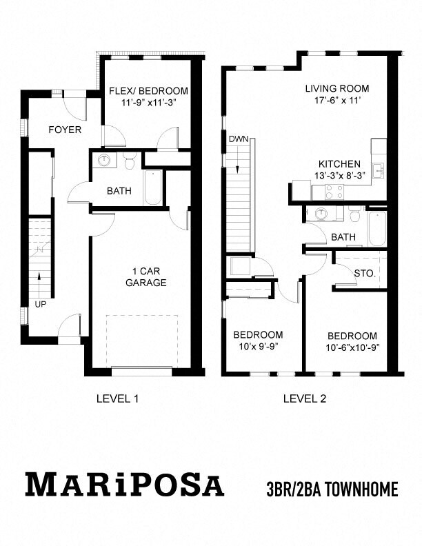 Floorplan - MARIPOSA III (The Mariposa)