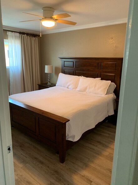 Primary bedroom - king bed shown - 4062 Georgia St