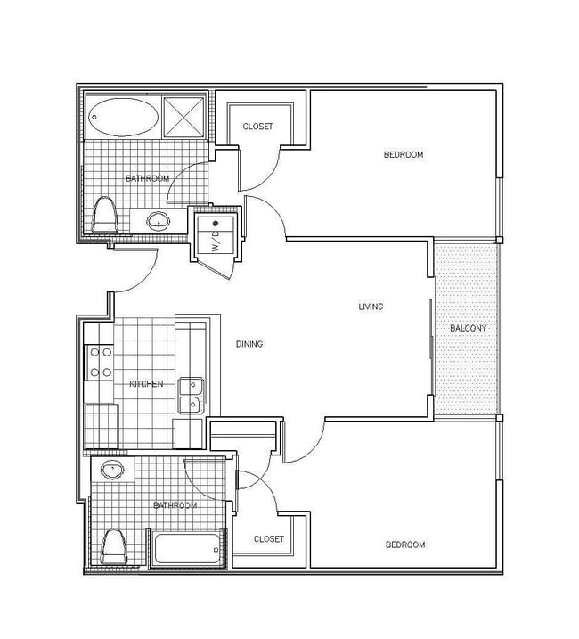 San Remo 2x2 floor plan PR SM San Remo LLC - PR SM San Remo LLC