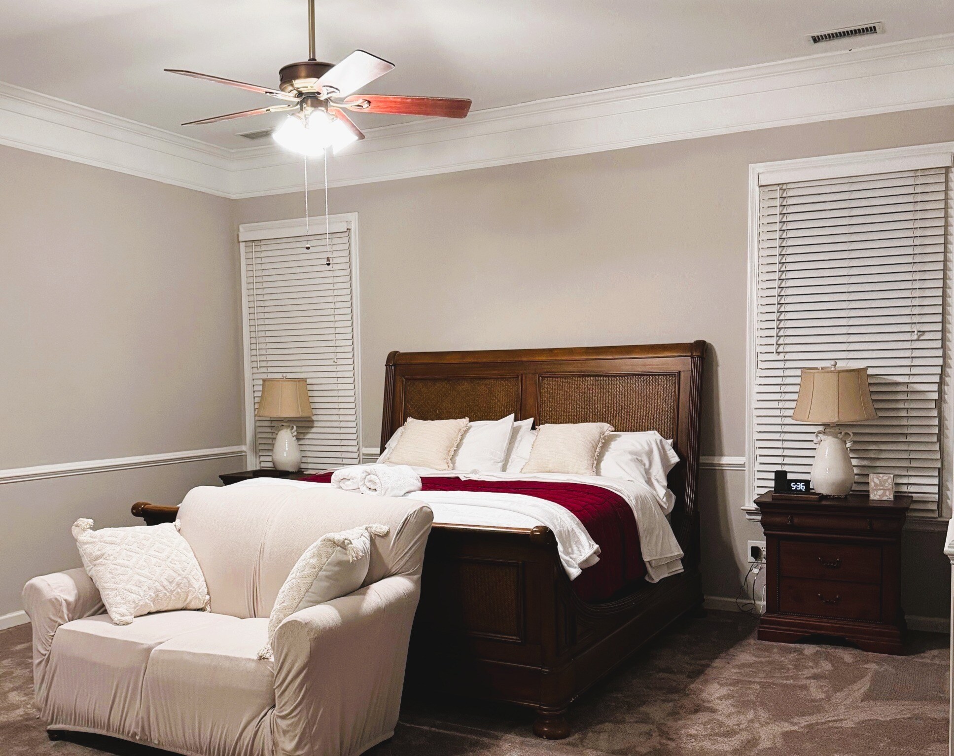 King Bed in Primary - 3912 Faculty Dr